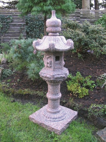 Kasuga Japanese Granite Stone Lantern for sale by NVA Creative Garden Granite